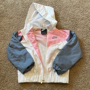 Toddler girl Nike lightweight jacket / windbreaker